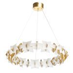 Подвесная люстра De Markt Платлинг 661018401