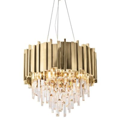 Подвесная люстра DeLight Collection Barclay A006-400 L4 gold