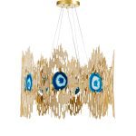 Подвесная люстра DeLight Collection Boho 9275P-6 gold