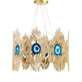 Подвесная люстра DeLight Collection Boho 9275P-6 gold