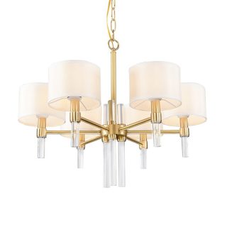 Подвесная люстра Delight Collection 8009P-6 gold