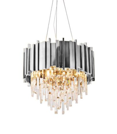 Подвесная люстра Delight Collection Barclay A006-400 L4 silver