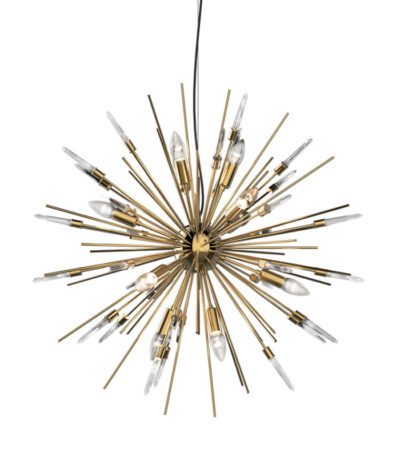 Подвесная люстра Delight Collection Boivin MD2094-12A gold/rock crystal