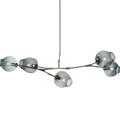 Подвесная люстра Delight Collection Bubble KG0579P-5 smoky