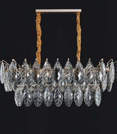 Подвесная люстра Delight Collection D8011P/L-800 gold/smoky