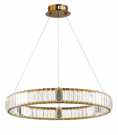 Подвесная люстра Delight Collection D8016P/R/D600 gold/clear