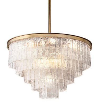 Подвесная люстра DeLight Collection Glace KG0998P-10R brass