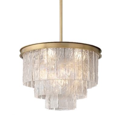 Подвесная люстра Delight Collection Glace KG0998P-5R brass