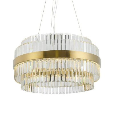 Подвесная люстра Delight Collection Liberty 5515-800 br. titanium gold