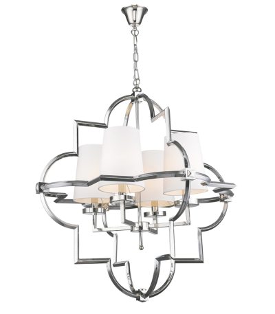 Подвесная люстра Delight Collection Mandeville KM0728P-4L nickel