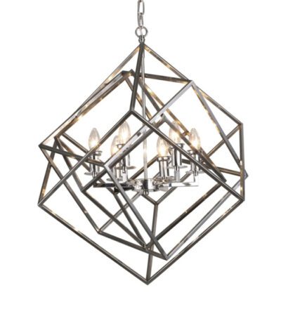 Подвесная люстра Delight Collection Matrix KM0282P-6 nickel