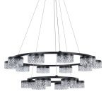 Подвесная люстра Delight Collection MD21020075 MD21020075-16B matt black