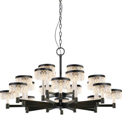 Подвесная люстра Delight Collection MD21020075 MD21020075-20A matt black