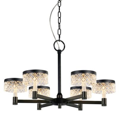 Подвесная люстра Delight Collection MD21020075 MD21020075-6A matt black