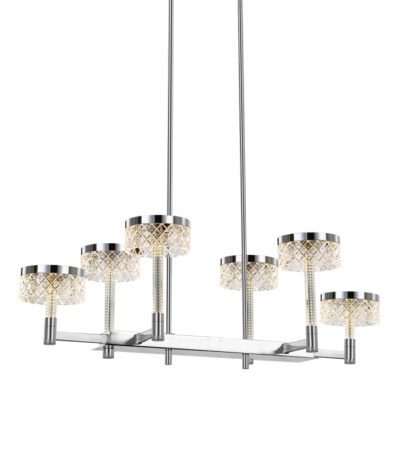 Подвесная люстра Delight Collection MD21020075 MD21020075-6B chrome