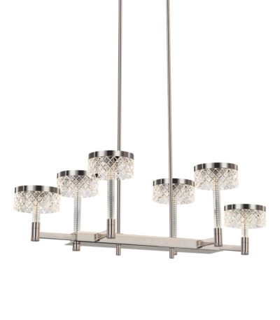 Подвесная люстра Delight Collection MD21020075 MD21020075-6B satin nickel