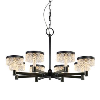 Подвесная люстра Delight Collection MD21020075 MD21020075-8A matt black