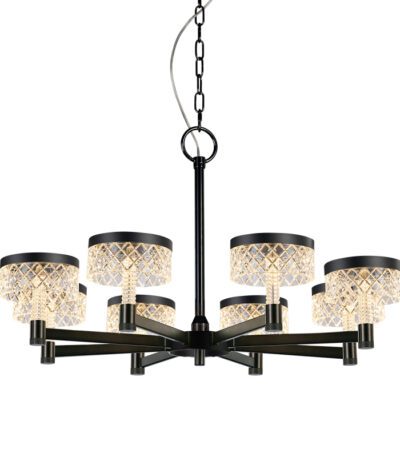 Подвесная люстра Delight Collection MD21020075 MD21020075-8A matt black