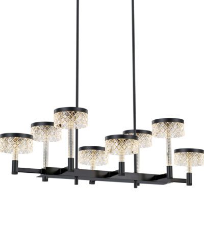 Подвесная люстра Delight Collection MD21020075 MD21020075-8B matt black