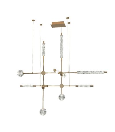 Подвесная люстра Delight Collection MD24083005-10AY-001 gold