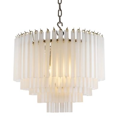 Подвесная люстра Delight Collection Nova-Pulsar 10626P brass/white