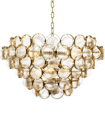 Подвесная люстра Delight Collection Opera KM0930P-8 brass