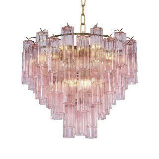 Подвесная люстра Delight Collection OWD2093-D75 gold/pink