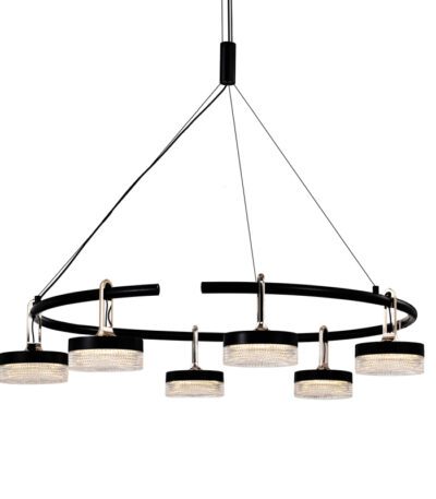 Подвесная люстра Delight Collection P0855-6C black