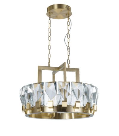 Подвесная люстра Delight Collection Peruzzi GM0034-P12-2 ant.brass