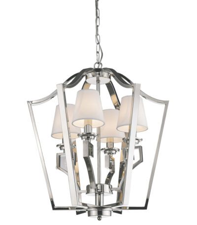 Подвесная люстра Delight Collection Presidential KM0701P-4 nickel