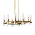 Подвесная люстра Delight Collection Ravelle MT8888-8H antique brass