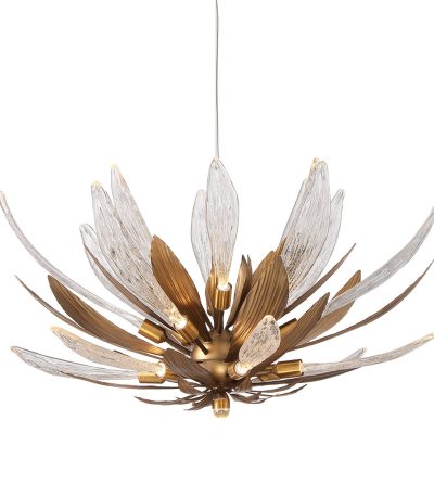 Подвесная люстра Delight Collection RP168416-19 bronze/clear