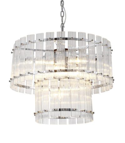 Подвесная люстра Delight Collection Ruby KG1112P-7 chrome/clear