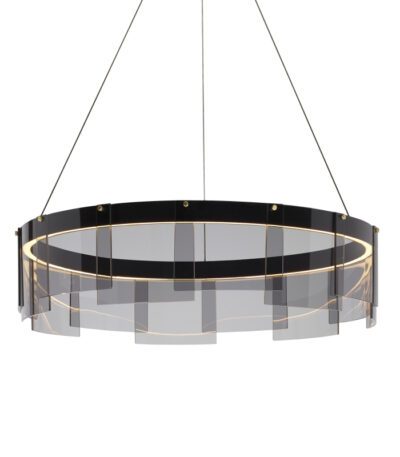 Подвесная люстра Delight Collection Stratos D8825P/M black/smoky