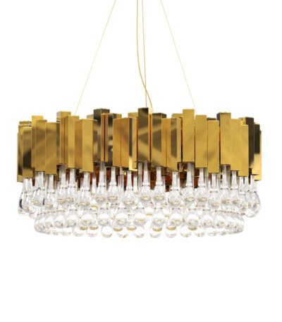 Подвесная люстра Delight Collection Trump KM0988P-16 gold