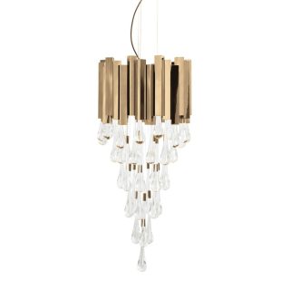 Подвесная люстра Delight Collection Trump KM0988P-8 gold