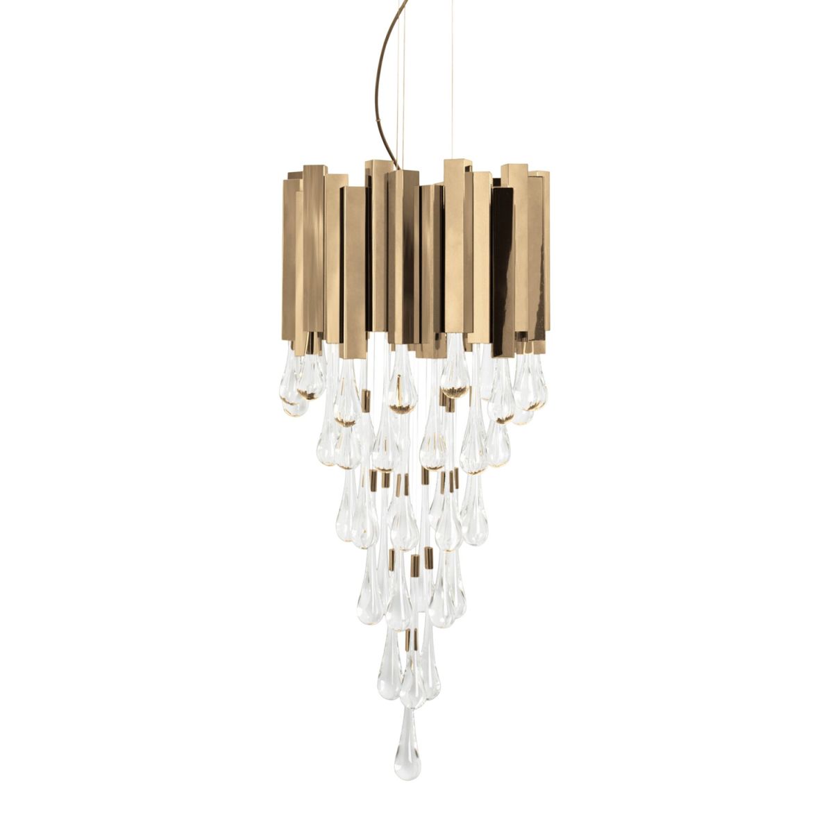 Подвесная люстра Delight Collection Trump KM0988P-8 gold Подвесная люстра Delight Collection Trump KM0988P-8 gold