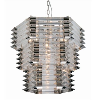 Подвесная люстра Delight Collection Wren KG0970P-12 nickel