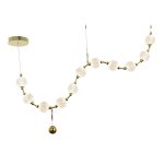 Подвесная люстра DeLight Collection Elliot Diamante MD20001012-11A gold