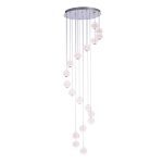 Подвесная люстра DeLight Collection Elliot Diamante MD20001012-18A chrome