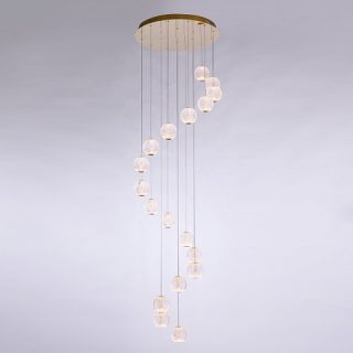 Подвесная люстра DeLight Collection Elliot Diamante MD20001012-18A gold