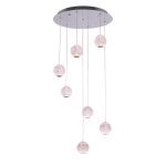 Подвесная люстра DeLight Collection Elliot Diamante MD20001012-7A chrome