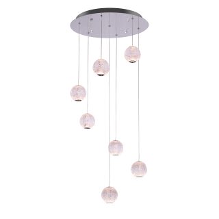 Подвесная люстра DeLight Collection Elliot Diamante MD20001012-7A chrome