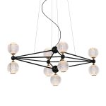 Подвесная люстра DeLight Collection Elliot Diamante MD20022005-9B black/chrome