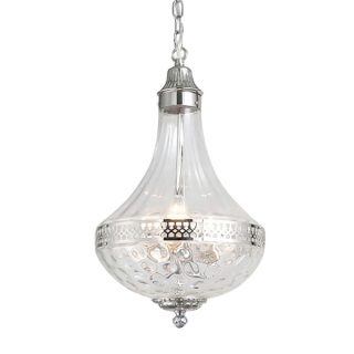 Подвесная люстра DeLight Collection French Empire Glass KG0544P-4 nickel