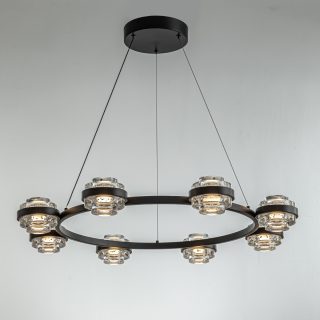 Подвесная люстра DeLight Collection Indiana MD22030002-8A black