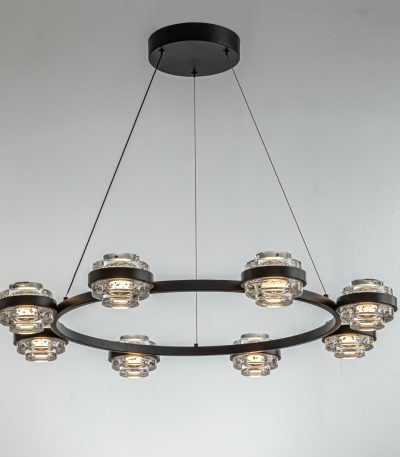 Подвесная люстра DeLight Collection Indiana MD22030002-8A black