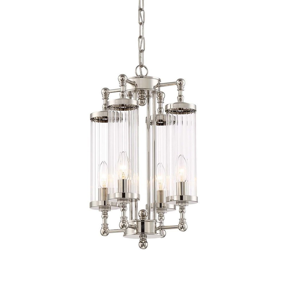 Подвесная люстра DeLight Collection Regis BC404-4 nickel Подвесная люстра DeLight Collection Regis BC404-4 nickel