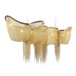 Подвесная люстра DeLight Collection Stream AC3029-16 gold