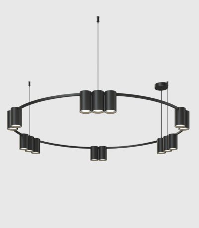 Подвесная люстра Denkirs Orbit DK4067-BK